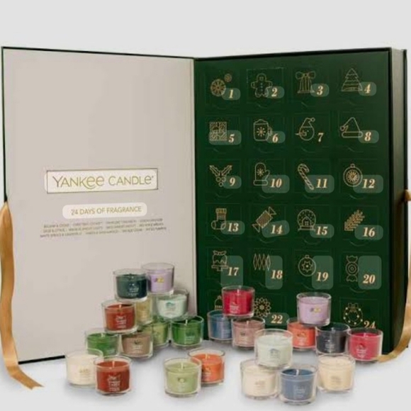 Yankee Candle Other - Yankee Candle Countdown Calendar 24 Days of Fragrance Set NIB